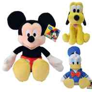 Disney: Mickey egér és barátai plüss figura 25cm több változatban