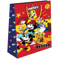 Luna: Mickey egér és barátai mintás ajándéktáska 33x12x45cm