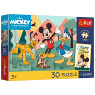 Mickey egér és barátai 30db-os prémium puzzle - Trefl