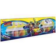 Mickey Roadster Racers kreatív szett nyomdával és filccel 60db-os