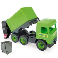 Middle Truck: Kukás autó 43cm zöld - Wader
