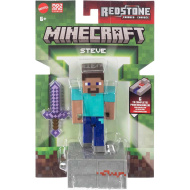 Minecraft: Steve karakter játékfigura kiegészítőkkel - Mattel