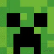 Minecraft papírszalvéta szett – 2 rétegű, 33x33 cm, 20db