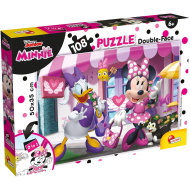 Minnie egér 2 az 1-ben 108db-os puzzle és színező 50x35cm - Lisciani