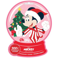 Luna: Disney Minnie egér karácsonyi matricaszett 300db