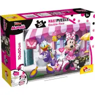 Minnie egér 2 az 1-ben 35db-os maxi puzzle és színező 70x50cm - Lisciani