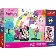 Disney Minnie egér 60db-os prémium plusz kids puzzle poszterrel - Trefl