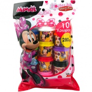 Minnie egér Party gyurmaszett 10db-os