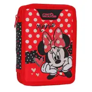 Must: Disney Minnie egér 2 rekeszes töltött tolltartó