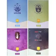 ICO: Student Art kockás spirál füzet A/4 70 lapos