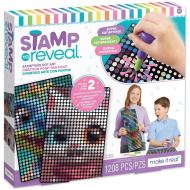 Make It Real: Matrica Pöttyöző nyomda, 2 db-os, cica-mica és dinó