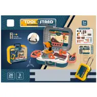 Szerszámos láda 3 az 1-ben kiegészítőkkel