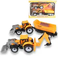Engineering Truck: 2 részes munkagép szett traktorokkal, utánfutóval és vésővel