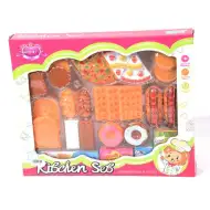 Finomságok műanyag játékszett