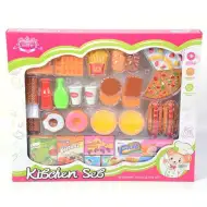 Játék élelmiszer szett édességgekkel