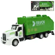 City Truck: Lendkerekes szelektívhulladék gyűjtő teherautó 22cm