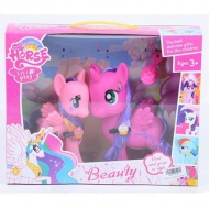 Szépség póni fénnyel, hanggal és fésűvel