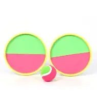 Zöld-rózsaszín cath ball ügyességi játék szett