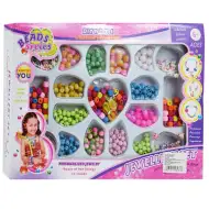 Beads Series: Ékszerkészítő szett 200+ színes gyönggyel
