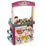 Szupermarket 55db-os játékszett fénnyel és hanggal