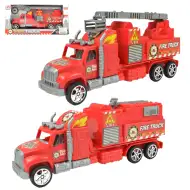 Fire Truck: Lendkerekes tűzoltósági kamion kétféle változatban 26cm