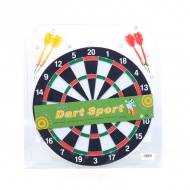 Fa darts tábla nyilakkal 30cm