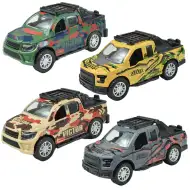 Fast Racer: Lendkerekes PickUp terepjáró többféle változatban 11cm