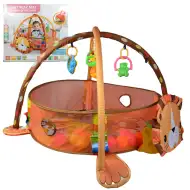 Oroszlános bébi medence labdákkal és kiegészítőkkel 70x90cm