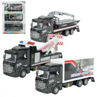 Emergency Rescue: Lendkerekes katasztrófavédelmi teherautó 3db-os szett