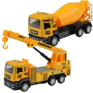 City Truck: Hátrahúzós betonkeverő vagy darus teherautó 14cm
