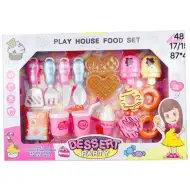 Dessert Party édesség szett fánkkal, gofrival és kiegészítőkkel