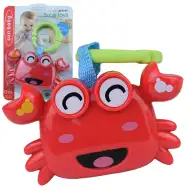 Sun Baby: Vidám rákocska BPA mentes bébi csörgő