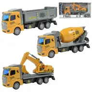 Truck Driver: Építőipari jármű többféle változatban 22cm 1db