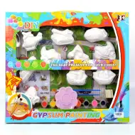 DIY gipsz szett formákkal és festékkel