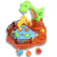 Dínó Peca darus horgászjáték halakkal