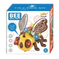 Bee a boldog méhecske fénnyel és mozgó funkcióval 17cm