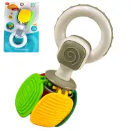 Virág alakú színes bébi csörgő