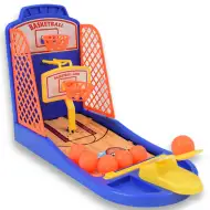 Egyszemélyes asztali kosárlabda szett kilövővel