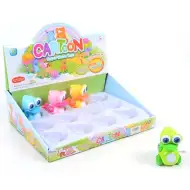 Felhúzható kacsa figura többféle változatban 1db