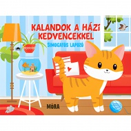Móra: Kalandok a házikedvencekkel simogatós lapozó könyv