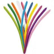 Modellezhető színes lufik – 15 db-os szett