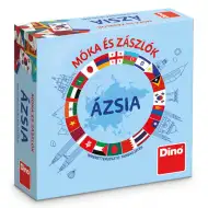 Móka és zászlók - Ázsia társasjáték