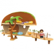 Monchhichi Kauri háza játékszett