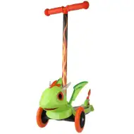 Sárkányos forma háromkerekű roller