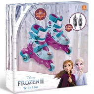 Jégvarázs 2 az 1-ben háromkerekű görkorcsolya 29-32-es