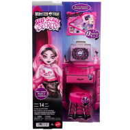 Monster High Rémségápolás Draculaura baba kiegészítőkkel - Mattel