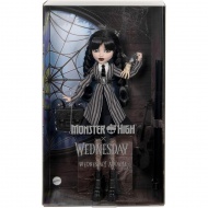 Monster High X Wednesday: Wednesday Addams baba - Mattel