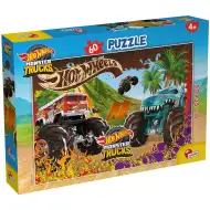 Hot Wheels Monster trucks 60db-os puzzle 50x35cm - Lisciani