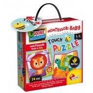 Montessori Baby: Touch Puzzle - Állatok