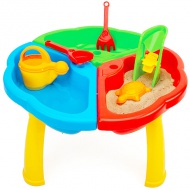 Multifunkciós homokozó asztalka 59x59x49cm - Wader